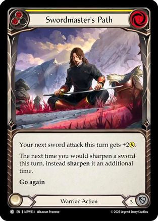 Swordmaster's Path (Yellow) (MPW131) - Mastery Pack Warrior