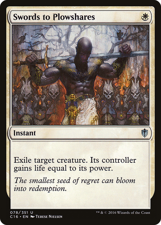 Swords to Plowshares (078) - Commander 2016