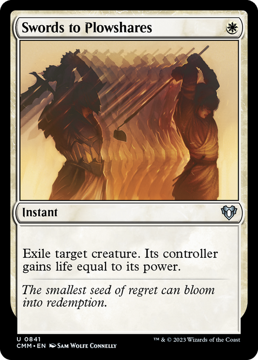 Swords to Plowshares (841) - Commander Masters