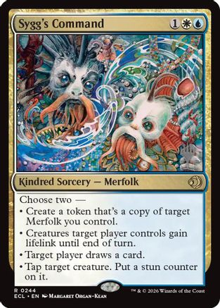 Sygg's Command (Promo Pack) (244) Foil - Lorwyn Eclipsed