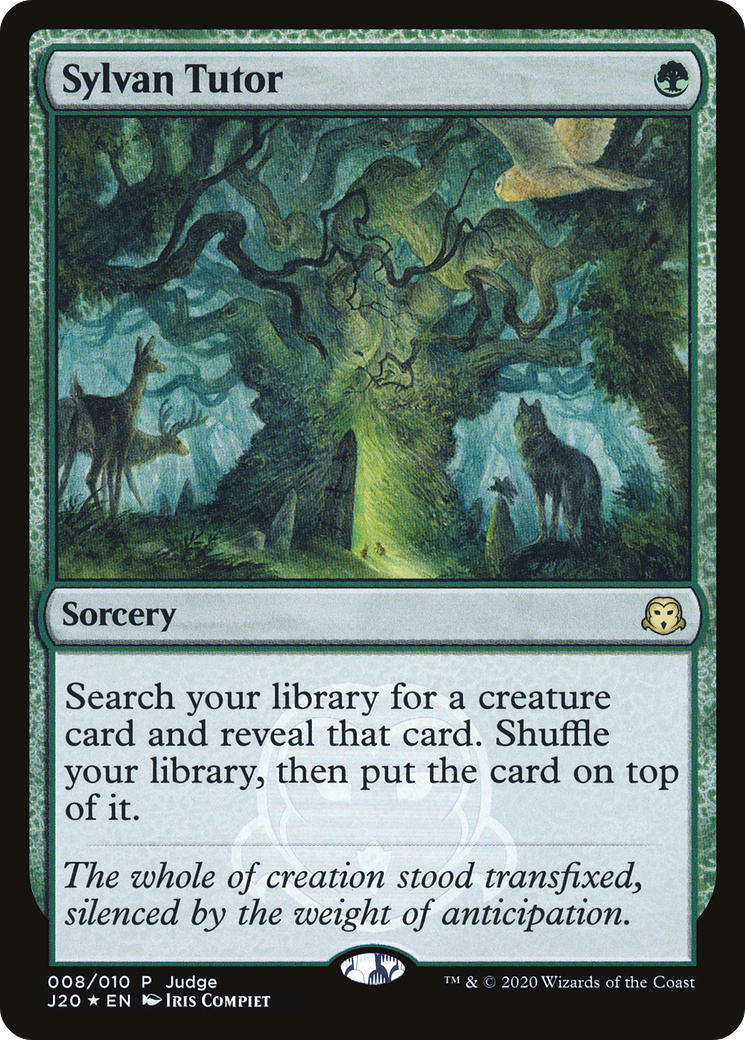 Sylvan Tutor (008) Foil - Judge Gift Cards 2020