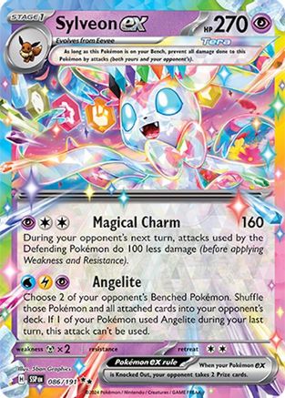Sylveon ex (86) Holofoil - Surging Sparks