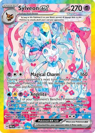 Sylveon ex (Alternate Full Art) (156) Holofoil - Prismatic Evolutions