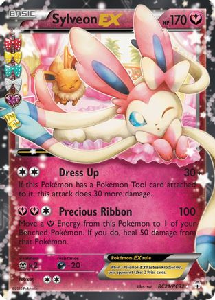 Sylveon EX (RC21) (Radiant Collection) Holofoil - Generations