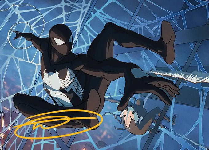 Symbiote Spider-Man (040s) Gold-Stamped - Art Series: Marvel's Spider-Man