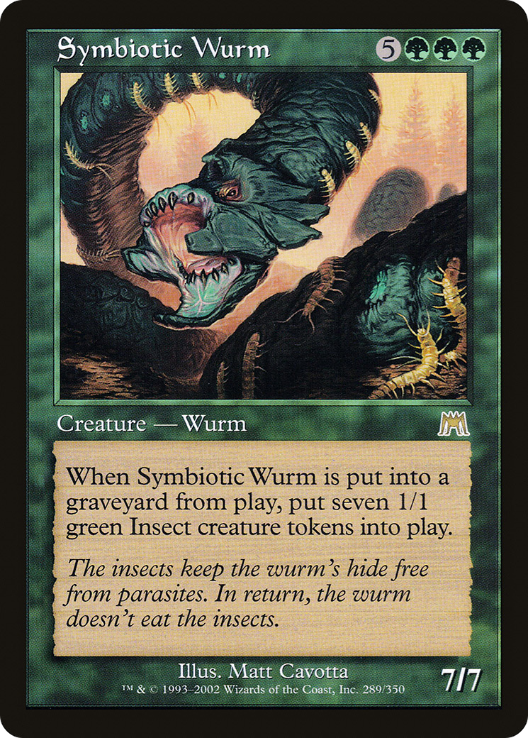 Symbiotic Wurm (289) - Onslaught