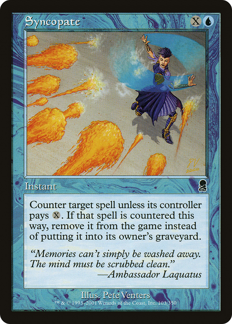 Syncopate (103) Foil - Odyssey