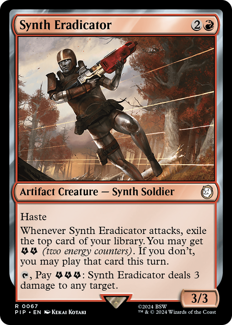 Synth Eradicator (067) Foil - Fallout