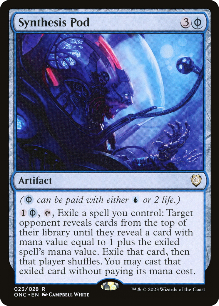 Synthesis Pod (023) - Phyrexia: All Will Be One Commander Foil