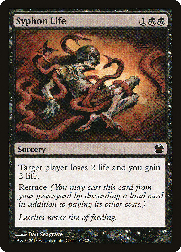 Syphon Life (100) Foil - Modern Masters