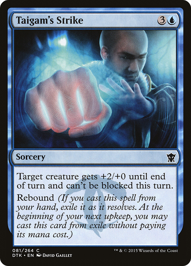 Taigam's Strike (081) Foil - Dragons of Tarkir