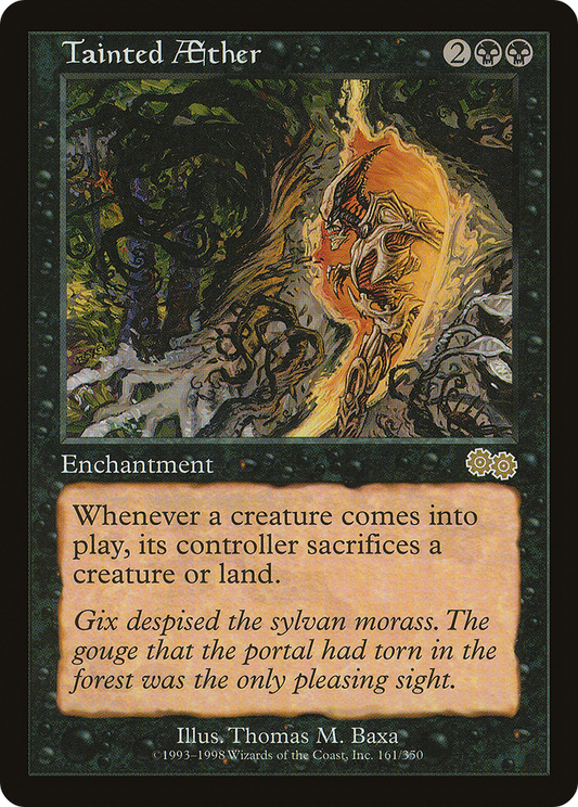 Tainted Aether (161) - Urza's Saga