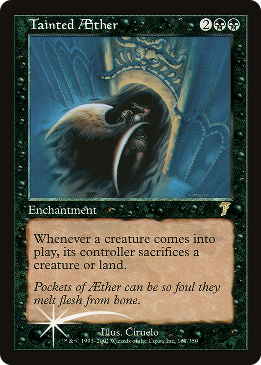 Tainted Aether (167) Foil - Seventh Edition