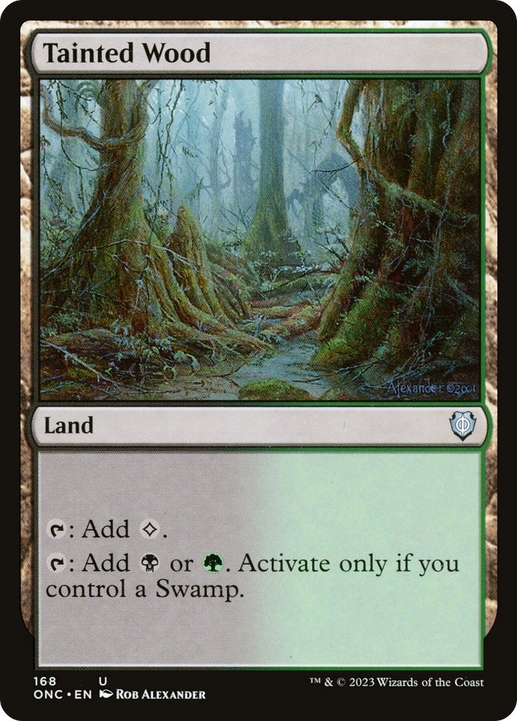 Tainted Wood (168) - Phyrexia: All Will Be One Commander
