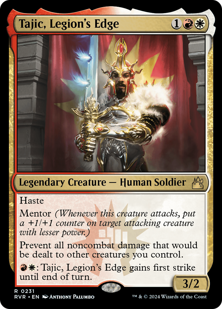 Tajic, Legion's Edge (231) Foil - Ravnica Remastered