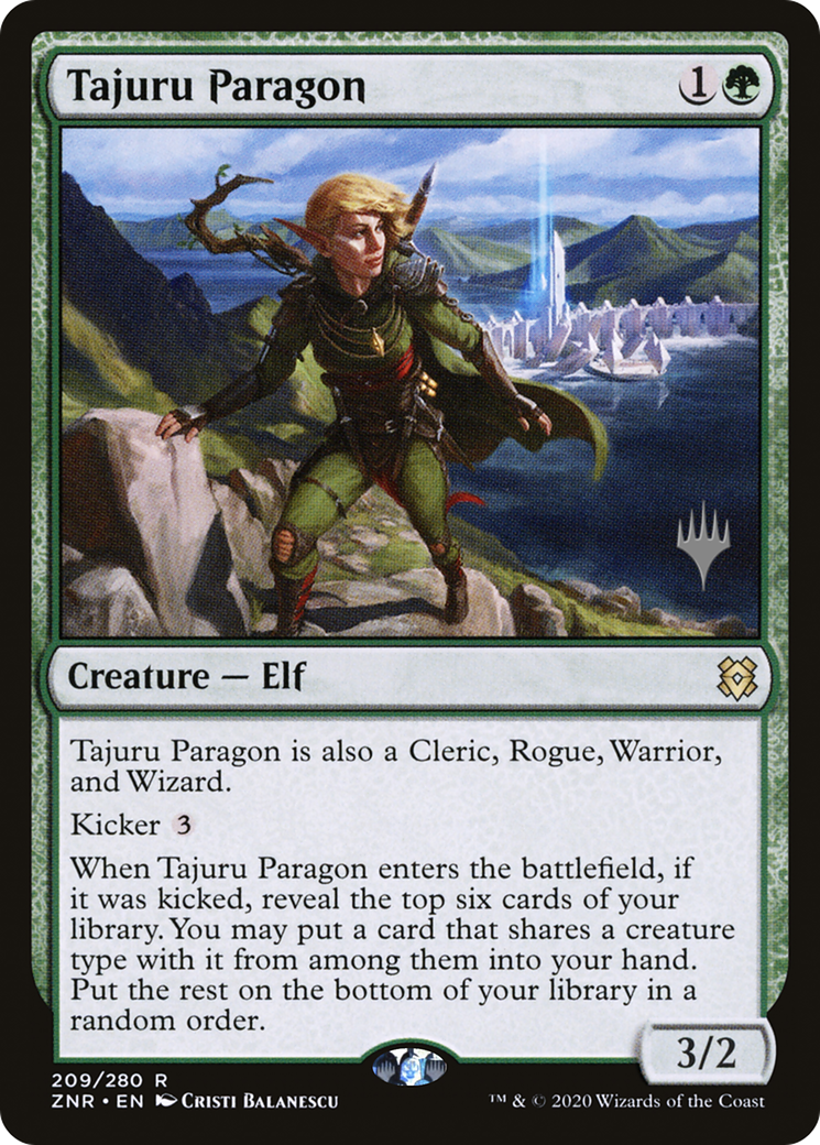 Tajuru Paragon (209) - Zendikar Rising Promos Foil