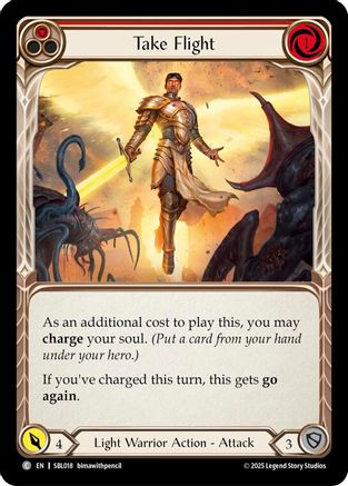 Take Flight (Red) (SBL018) - Silver Age