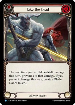 Take the Lead (Red) (MPW073) - Mastery Pack Warrior