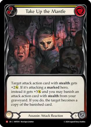 Take Up the Mantle (HNT014) Rainbow Foil - The Hunted