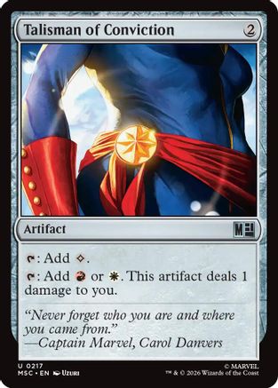 Talisman of Conviction (217) - Commander: Marvel Super Heroes