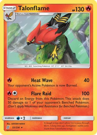 Talonflame (32) Reverse Holofoil - Unified Minds
