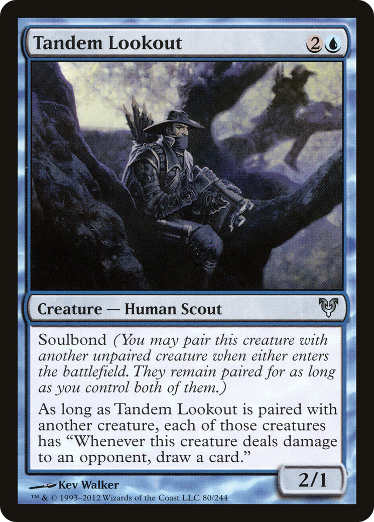 Tandem Lookout (080) Foil - Avacyn Restored