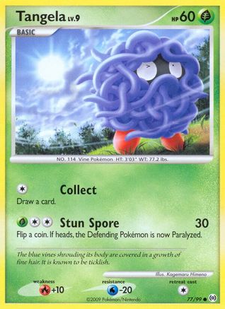 Tangela (77) Reverse Holofoil - Arceus