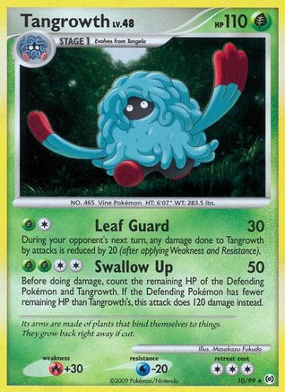 Tangrowth (10) Reverse Holofoil - Arceus
