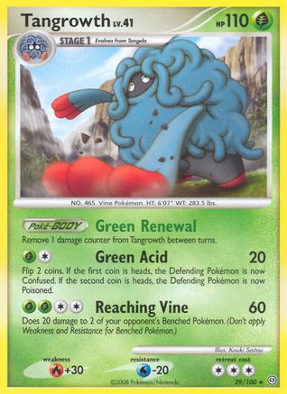 Tangrowth (29) Reverse Holofoil - Stormfront