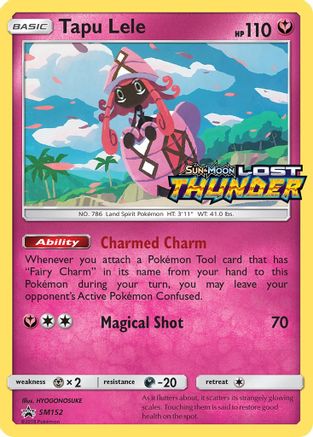 Tapu Lele (Prerelease) (SM152) Holofoil - Black Star Promos