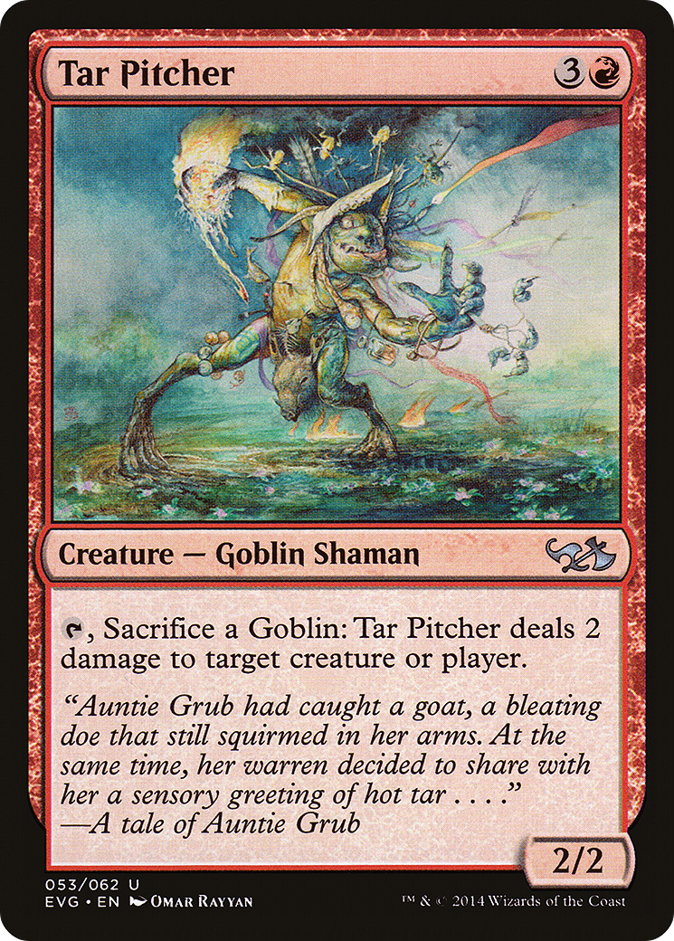Tar Pitcher (053) - Duel Decks Anthology: Elves vs. Goblins