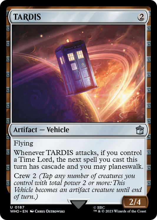 TARDIS (187) - Doctor Who