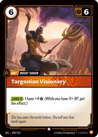 Targonian Visionary (098) - Unleashed
