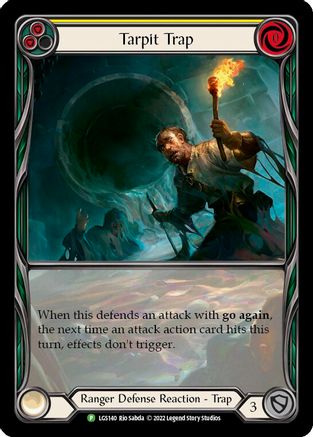 Tarpit Trap (Extended Art) (LGS140) Rainbow Foil - Flesh and Blood: Promo Cards