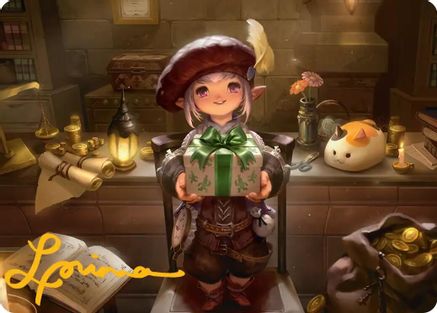 Tataru Taru (025s) Gold-Stamped - Art Series: FINAL FANTASY
