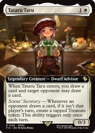 Tataru Taru (Extended Art) (138) - Commander: FINAL FANTASY