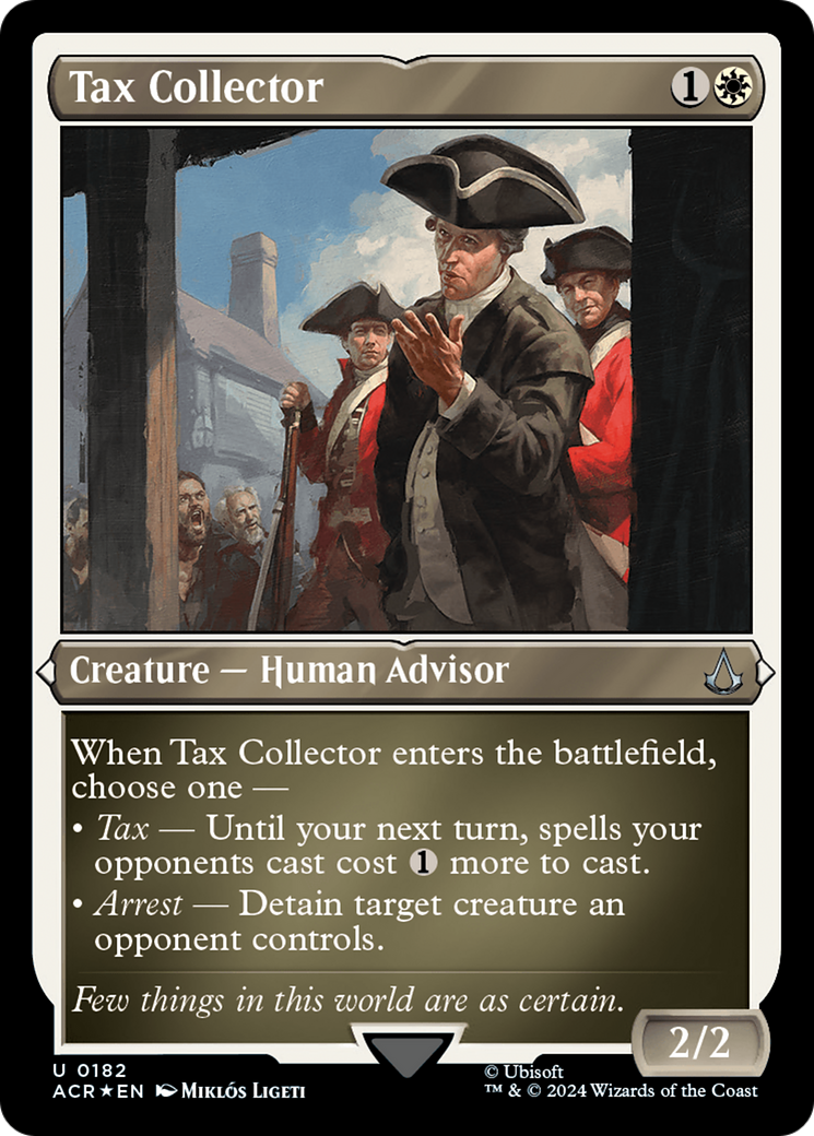 Tax Collector (182) Etched Foil - Assassin's Creed