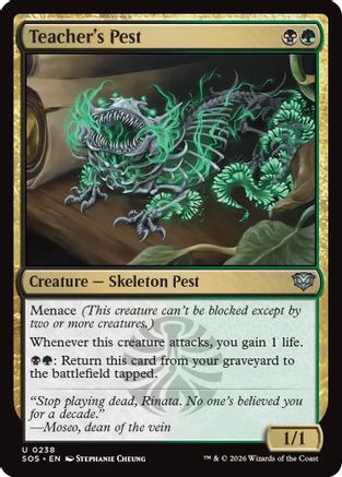 Teacher's Pest (238) - Secrets of Strixhaven