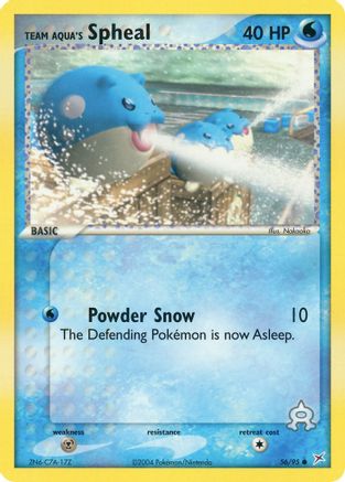 Team Aqua's Spheal (56) - Team Magma vs Team Aqua