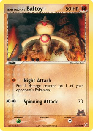 Team Magma's Baltoy (61) - Team Magma vs Team Aqua