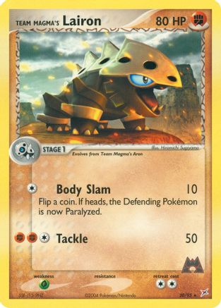 Team Magma's Lairon (20) - Team Magma vs Team Aqua