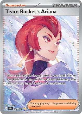 Team Rocket's Ariana (Alternate Full Art) (237) Holofoil - Destined Rivals