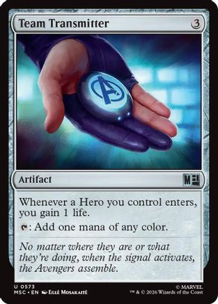 Team Transmitter (573) - Commander: Marvel Super Heroes