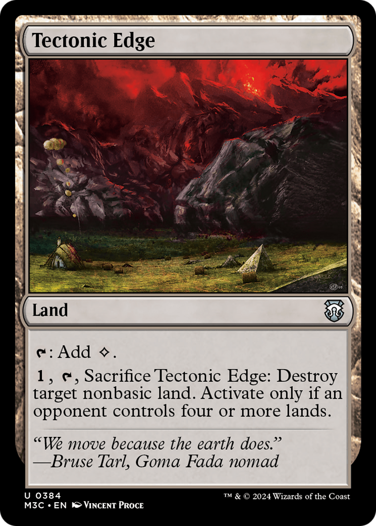 Tectonic Edge (384) - Commander: Modern Horizons 3