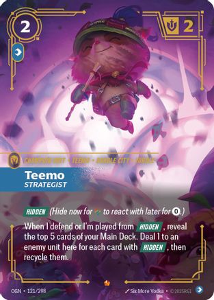 Teemo – Strategist (121) Foil - Origins