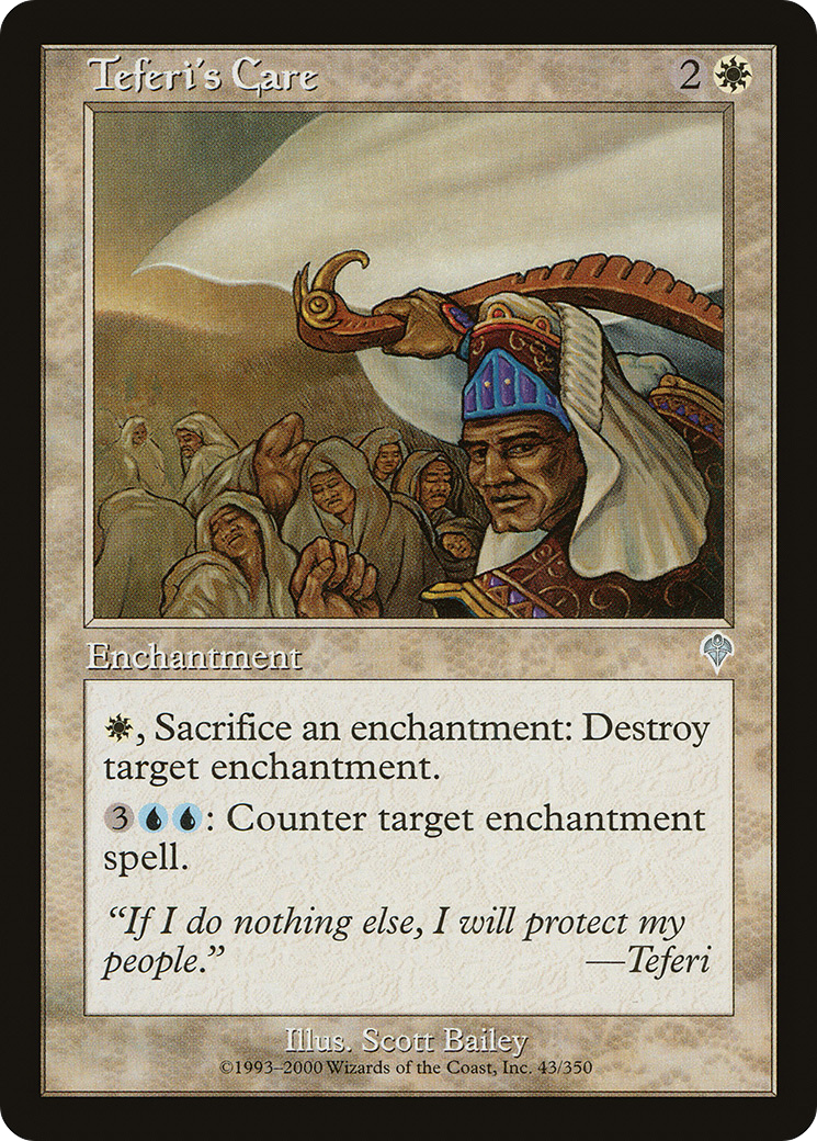 Teferi's Care (043) Foil - Invasion