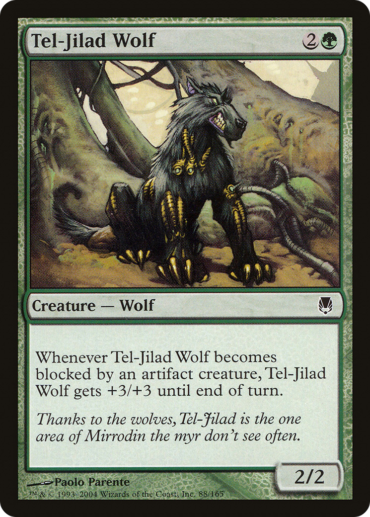 Tel-Jilad Wolf (088) Foil - Darksteel