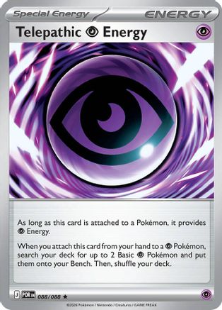 Telepathic Psychic Energy (88) Reverse Holofoil - Perfect Order