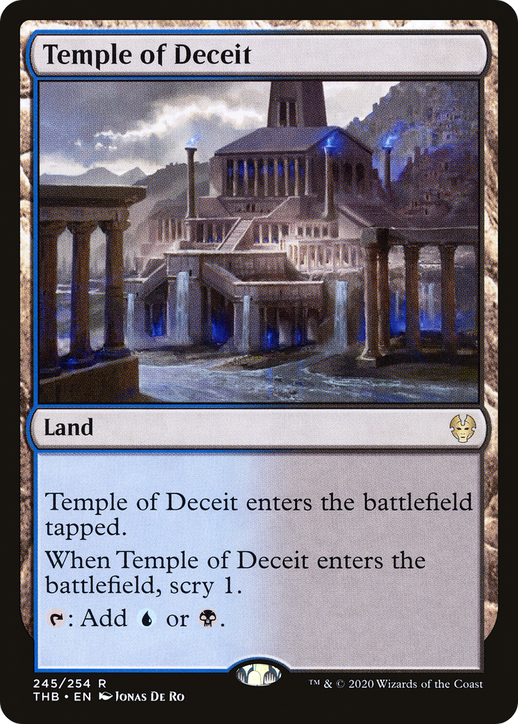 Temple of Deceit (245) - Theros Beyond Death Foil