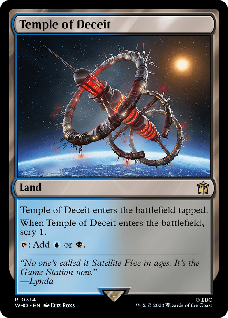 Temple of Deceit (314) Foil - Doctor Who